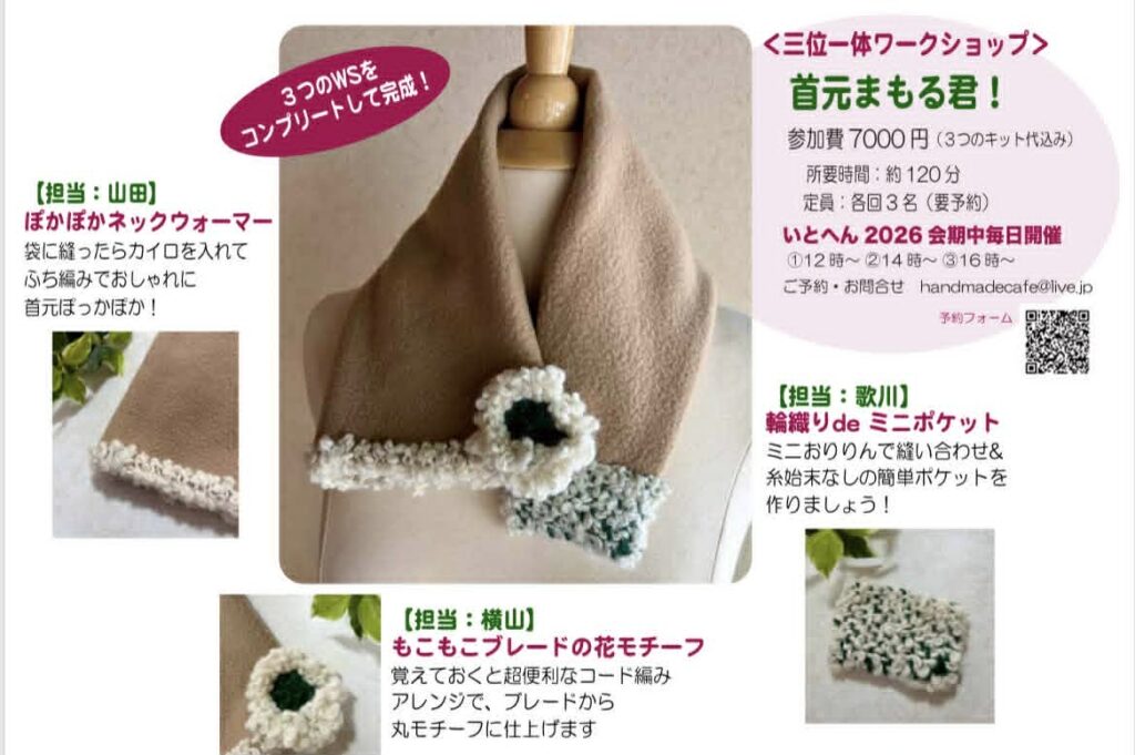 三位一体ワークショップ 首元まもる君 制作パーツ内訳